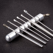 Stainless Steel Extractor Blackhead Remover Needles Acne Pimple Blemish Treatments Face Skin Care Sets Beauty Tools