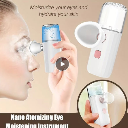 Nano Atomization Spray Steam Portable Eye Care Eye Steamer Dry Eye Disease Moisturizing Eye